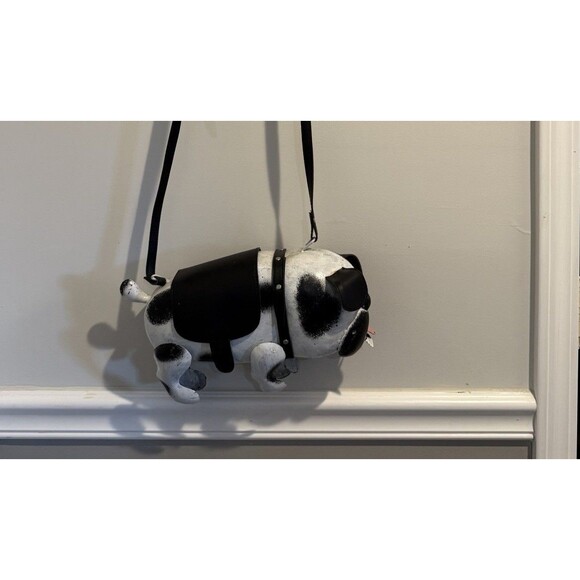 Unbranded Handbags - Whimsical Metal Dog Articulated Crossbody Purse Handworks